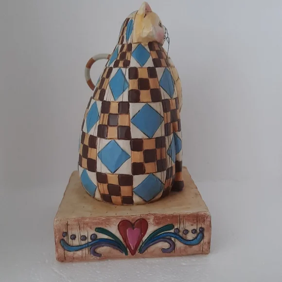 Jim Shore Heartwood Creek Cat 2003 - Picture 8 of 9